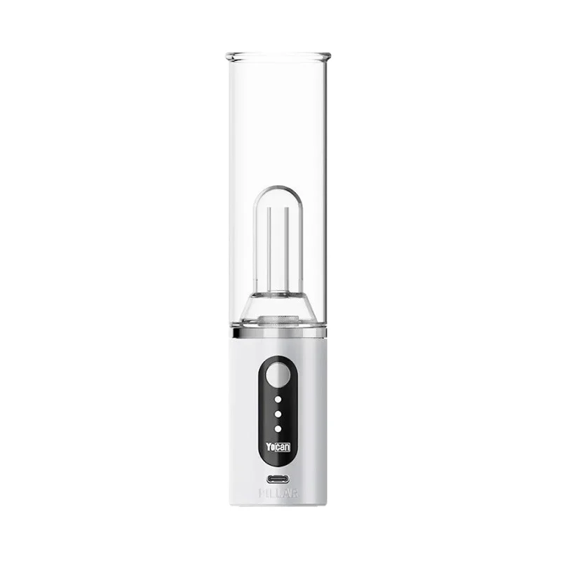 Yocan Pillar E-Rig Magnetic Vaporizer Kit 1400mAh White